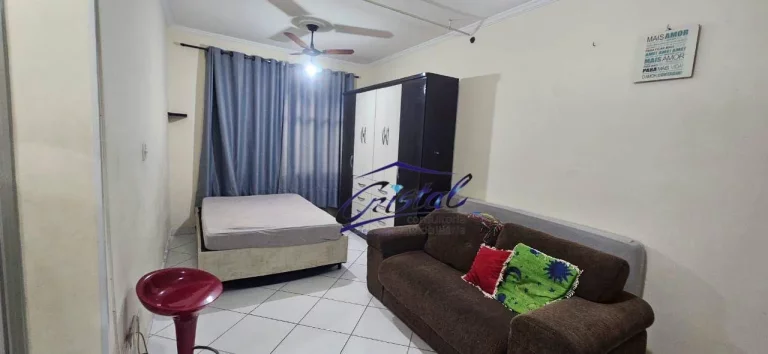 Imagem Kitnet com 1 dormitório à venda, 54 m² por R$ 220.000,00 - Tupi - Praia Grande/SP