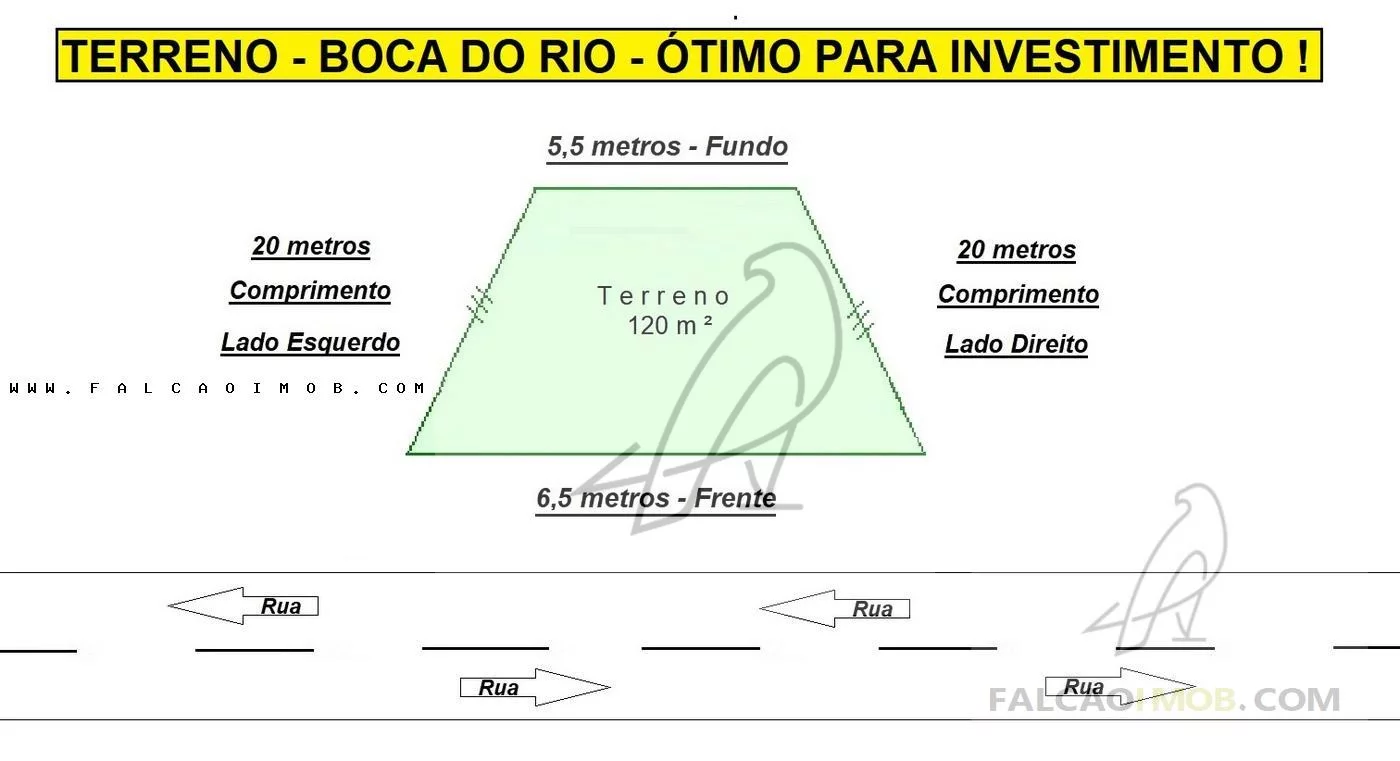 Terreno para Venda em Salvador / BA no bairro Boca do Rio