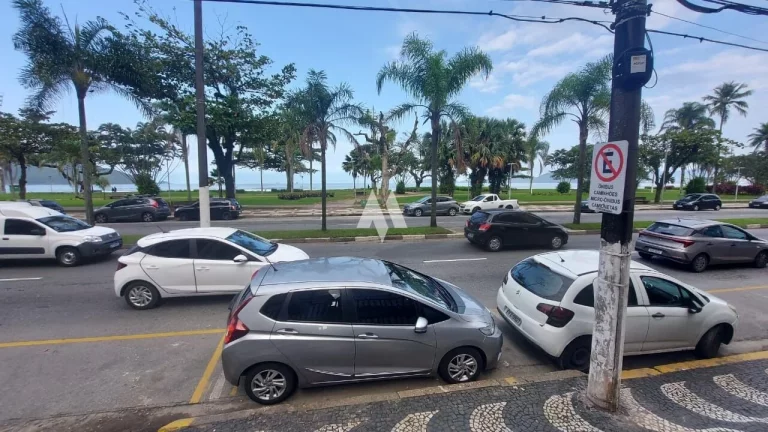 Imagem Apartamento 1 dormitório em Frente a Praia na Aparecida - Porteira Fechada - Santos/SP