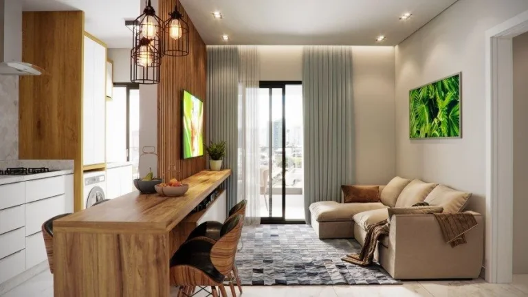 Imagem Apartamento à venda no Centro de Foz do Iguaçu-PR: 1 quarto, 1 banheiro, 1 vaga de garagem, 56,00m² de área.