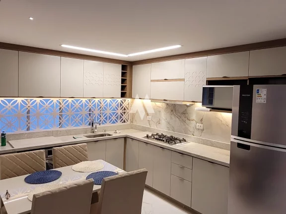 Imagem Apartamento frente mar reformado com 2 dormitórios à venda, 85 m² - Aparecida - Santos/SP