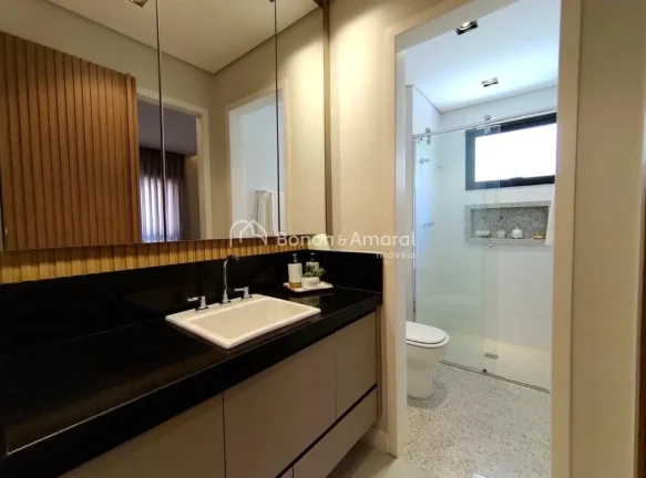 Imagem Apartamento moderno de 50m², com 1 dormitório (suíte), varanda gourmet com churrasqueira, sala de...