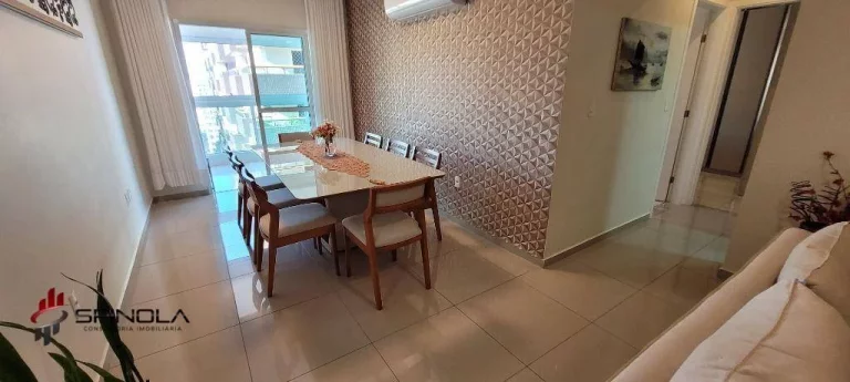 Imagem Apartamento com 2 dormitórios à venda, 100 m² por R$ 830.000,00 - Caiçara - Praia Grande/SP