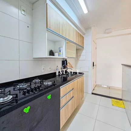 Imagem Apartamento com 1 dormitório para alugar, 52 m² por R$ 4.794,00/mês - Anália Franco - São Paulo/SP