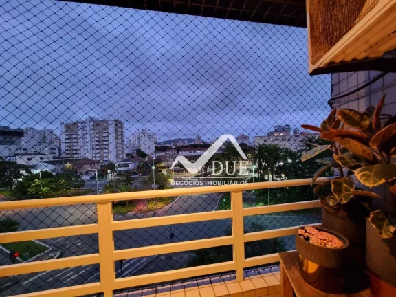 Imagem Apartamento com 2 dormitórios com vista livre e lazer, à venda, 73,21 m² por R$ 550.000 - Aparecida - Santos/SP