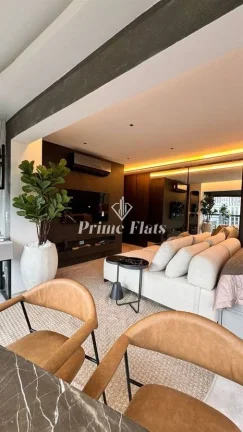 Imagem Flat disponível para venda no Cyrela by Pininfarina no Itaim Bibi, com 49m², 1 dormitório e 1 vaga