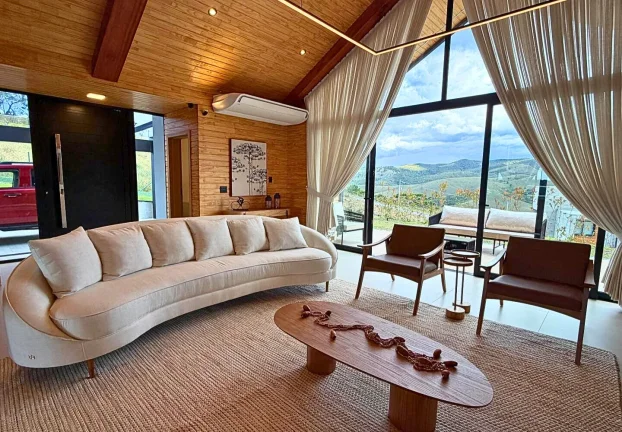 Imagem Casa Escandinava| Onde o design encontra a montanha