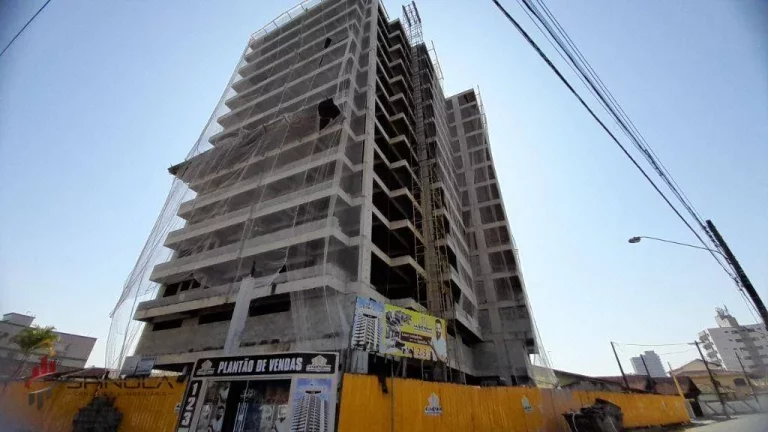 Imagem Apartamento com 2 dormitórios à venda, 84 m² por R$ 450.000,00 - Vila Caiçara - Praia Grande/SP