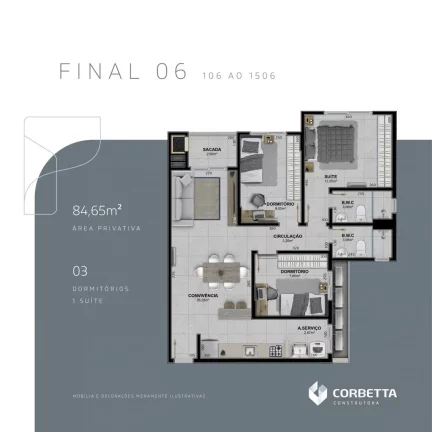 Imagem APARTAMENTO RESIDENCIAL em Criciúma - SC, Centro