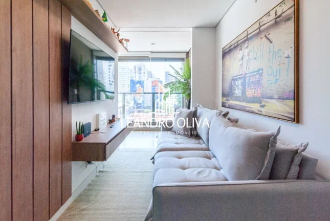 Imagem Condomínio Praça Da Vila - Apartamento tipo para venda em Vila Nova Conceição com 2 quartos, sendo 1 suíte, 56m²
