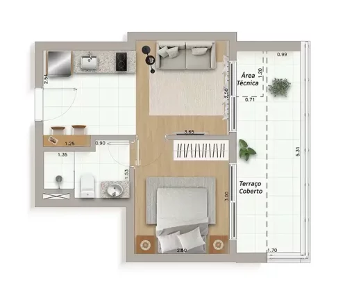 Imagem APARTAMENTO RESIDENCIAL em São Paulo - SP, Sumaré