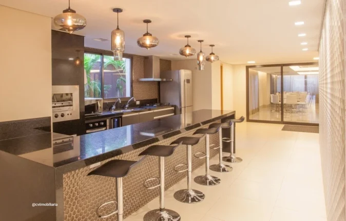 Imagem Apartamento com área total de 91,45m². A planta original era de 3 quartos, convertido em um aparta...
