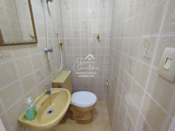 Imagem Apartamento de 3 quartos com suíte na Pitangueiras, Guarujá-SP: 134m², 2 salas, 3 banheiros e 1 vaga de garagem!