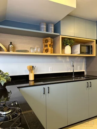 Imagem Excelente Apartamento sendo 2 dormitórios sendo uma suíte, banheiro social, cozinha conjugada a sa...