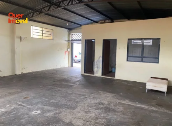 Imagem Galpão Comercial para Locação em Ribeirão Preto-SP, Bairro Parque Industrial Lagoinha: 1 Sala, 1 Banheiro, 4 Vagas, 100m²!