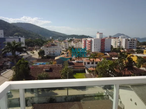 Imagem Linda Cobertura com uma Vista para Serra e Parcial para o Mar na Toninhas em Ubatuba SP