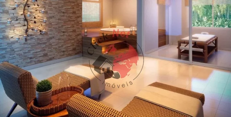 Imagem Lindo apartamento todo mobiliado à venda, em andar alto, no Centro, São Bernardo do Campo, com 3 suítes, 3 vagas, 155m².