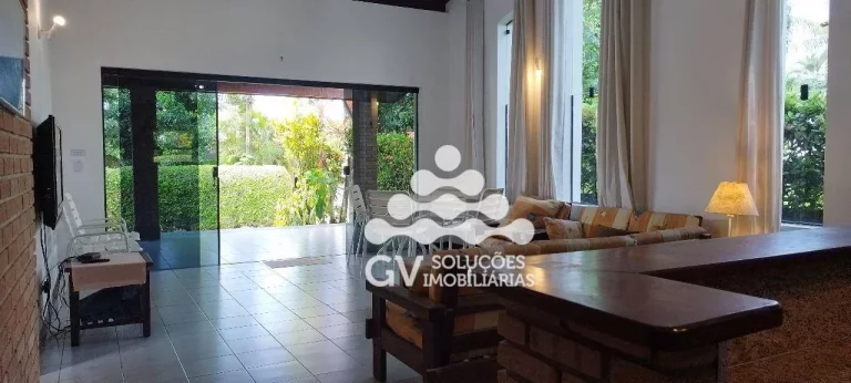 Imagem Casa com 4 dormitórios à venda, 268 m² por R$ 3.200.000,00 - Condomínio Lagoinha - Ubatuba/SP