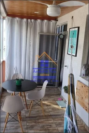 Imagem Apartamento com Varanda, 2 quartos, 1 suíte, 3 banheiros, cozinha americana, 1 vaga, à venda, 83 M², por R$ 525.000 – Vila Isabel - Rio de Janeiro - RJ.