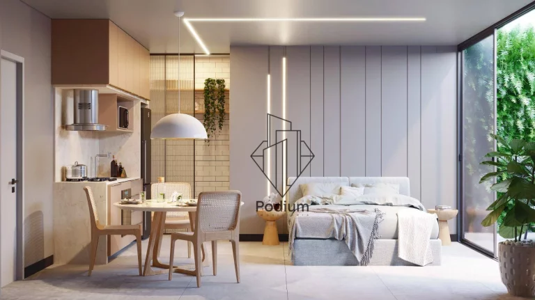 Imagem Flats estilo Studio térreo com área privativa a beira mar da praia de Intermares - FL0383