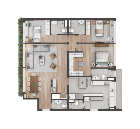 Imagem Apartamento à venda no bairro Praia de Belas - Porto Alegre/RS