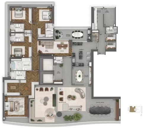 Imagem Garden em Jardim Guedala - São Paulo SP