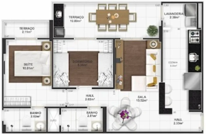 Imagem APARTAMENTO COM 76 m² - TUPI - PRAIA GRANDE SP