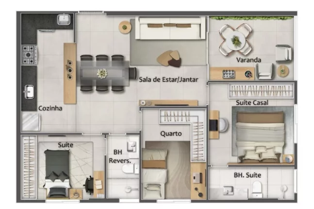 Imagem APARTAMENTO RESIDENCIAL em Vila Velha - ES, Praia da Costa