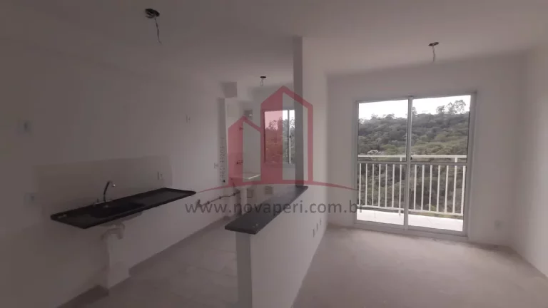 Imagem Apartamento à venda no Jardim Luciana em Franco da Rocha-SP: 2 quartos, 1 sala, 1 vaga de garagem, 46,00m² de área. Venha conferir!