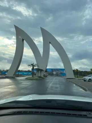 Imagem Terreno frente mar em condomínio fechado em Araquari