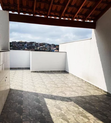 Imagem Cobertura com 2 dormitórios à venda, 95 m² por R$ 350.000,00 - Jardim Guarará - Santo André/SP