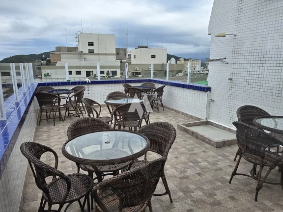 Imagem De Frente Para o Mar: 3 dormitórios, 1 vaga, vista completa do mar. Seu Refúgio Exclusivo no Itararé