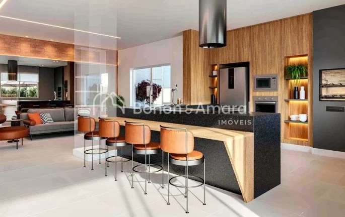 Imagem Apartamento a venda de 1 dormitório (duplex) 75m² de útil, suíte master, Bairro Chácara da Barra - Campinas.