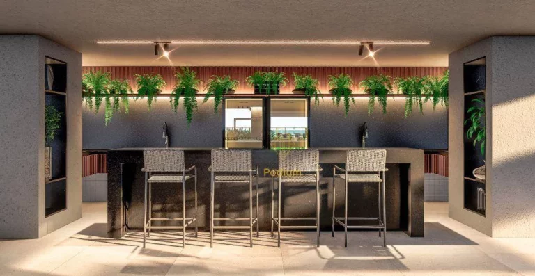Imagem Apartamentos com varanda/ sacada gourmet pé na areia na praia Formosa / Cabedelo - AP0833