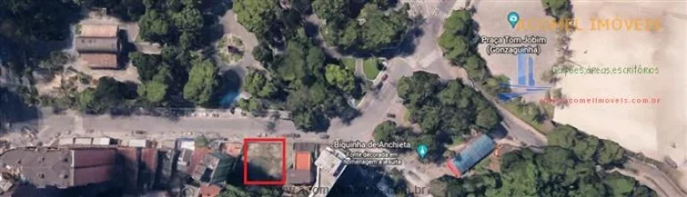 Imagem Terrenos em frente à Praia para venda em São Vicente no bairro Centro