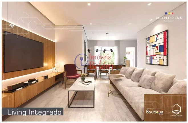 Imagem Casa com automação em condomínio MONDRIAN SMART HOUSE