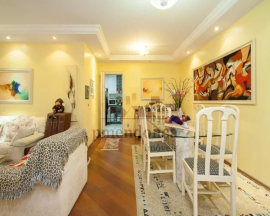 Imagem Apartamento com living para 2 ambientes, lavabo, 3 dormitórios sendo 1 suíte, banheiro social, coz...