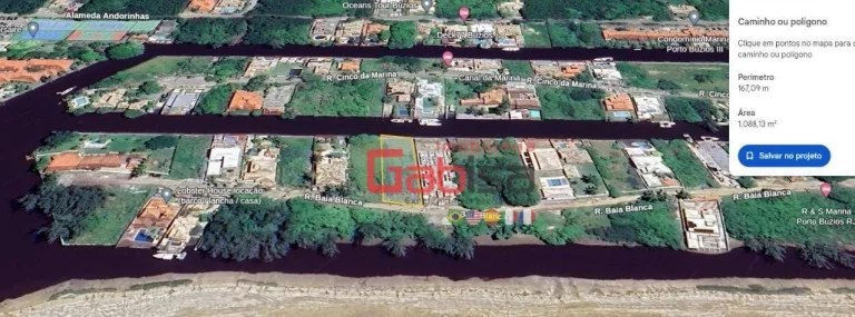 Imagem Terreno à venda, 1088 m² por R$ 1.290.000,00 - Marina - Armação dos Búzios/RJ
