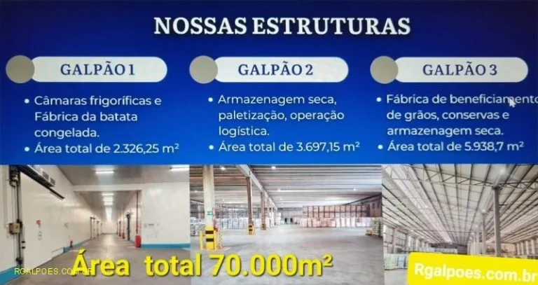 Imagem Galpão para Venda em QUEIMADOS, FANCHEM, 2 banheiros