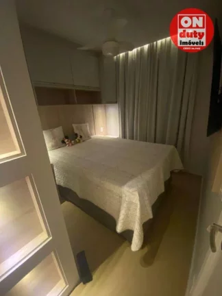 Imagem Apartamento com 2 dormitórios à venda, 45 m² por R$ 320.000,00 - Areia Branca - Santos/SP
