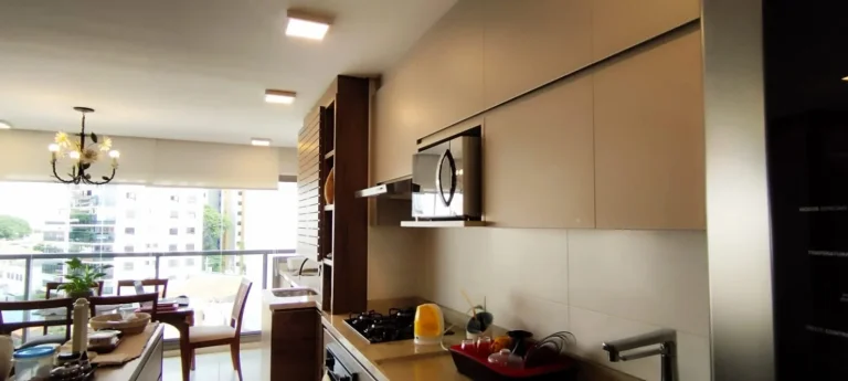 Imagem Apartamento 69M², 2Q, 1 Suíte, 2 Banheiros, Cozinha e Sala Integradas, Varanda, Face Norte, Academia, Piscina, Churrasqueira, Salão de Festas e Jogos.
