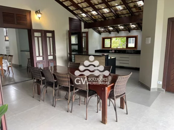 Imagem Casa com 5 suítes para venda, para venda e locação temporada - Condomínio Recanto da Lagoinha - Ubatuba/SP