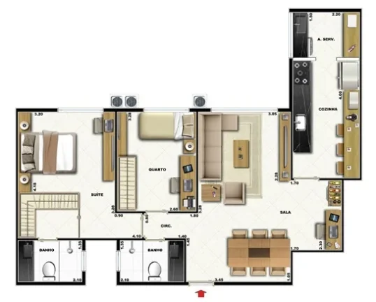 Imagem APARTAMENTO RESIDENCIAL em Rio de Janeiro - RJ, Vila Isabel
