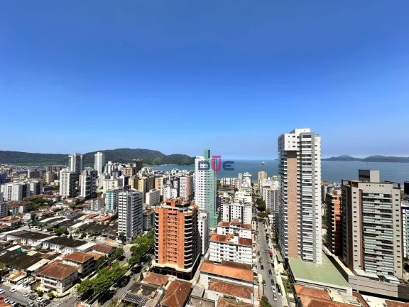 Imagem Apartamento com 3 dormitórios à venda, 136 m² por R$ 2.350.000 - Aparecida - Santos/SP