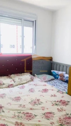 Imagem Apartamento com 43 m², com 2 dormitórios, sala de estar e jantar integradas, cozinha funcional e s...