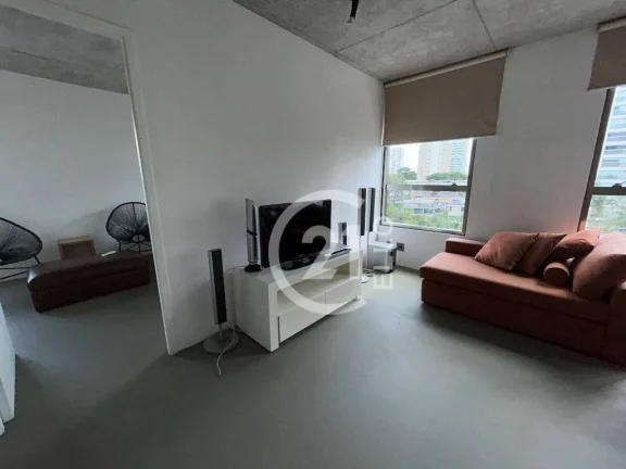 Imagem Apartamento com 1 dormitório para alugar, 75 m² por R$ 6.750,00/mês - Campo Belo - São Paulo/SP