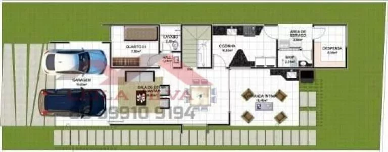 Imagem Casa em Condomínio para Venda, Morros, 4 dormitórios, 4 suítes, 4 banheiros, 2 vagas