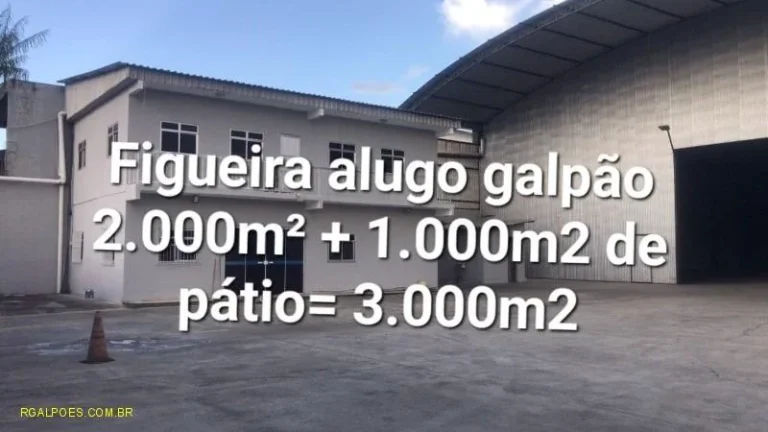 Imagem Galpão para Locação em DUQUE DE CAXIAS, Figueira, 2 banheiros
