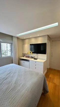 Imagem Apto venda 3 suítes, vista piscina 155m Cond Domo Life Centro SBC SP