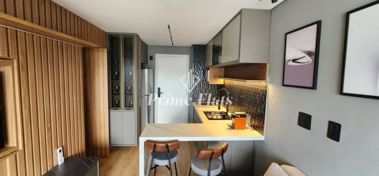 Imagem Flat disponível para venda no Nex One Ibirapuera, com 31m² e 1 dormitório